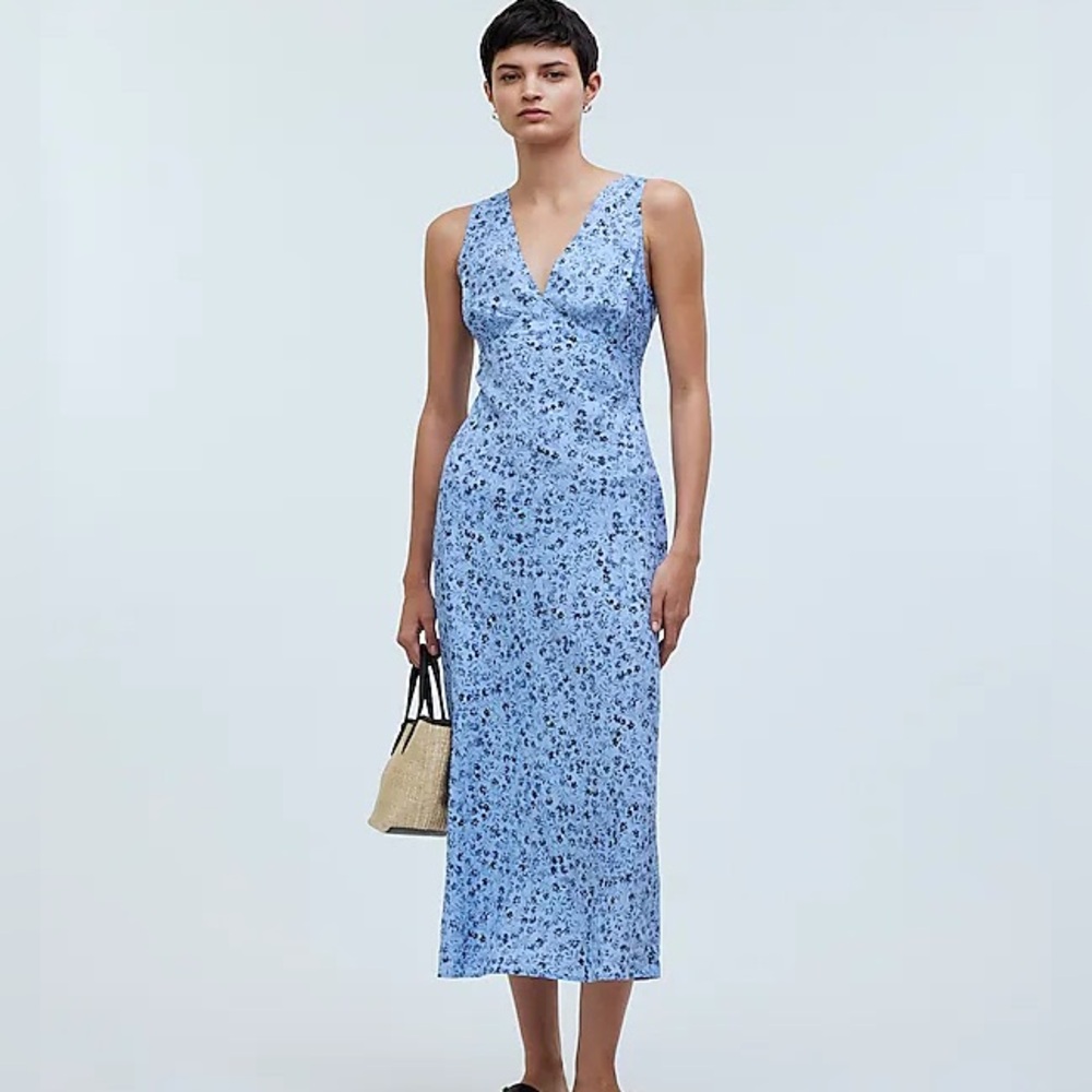 NWT Madewell Ariana Midi Dress